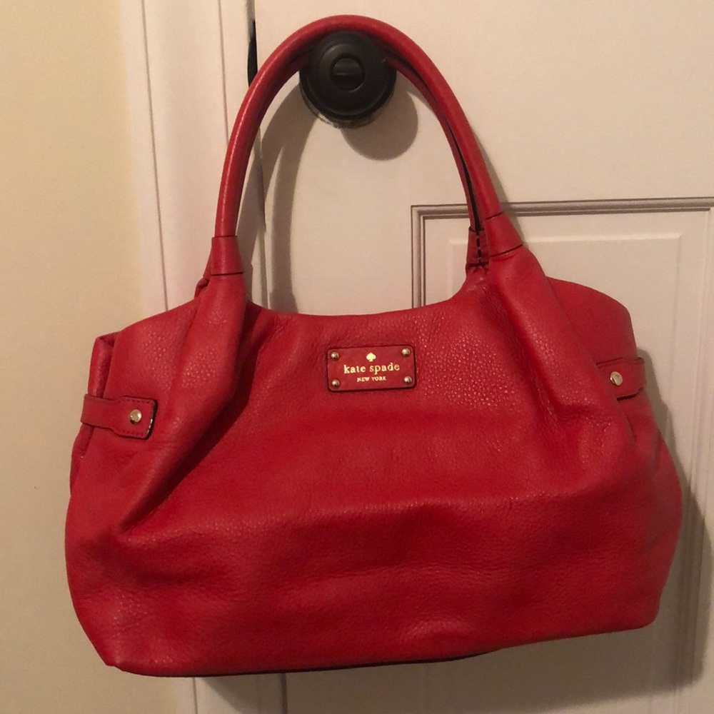 Reddish Coral Kate Spade bag
